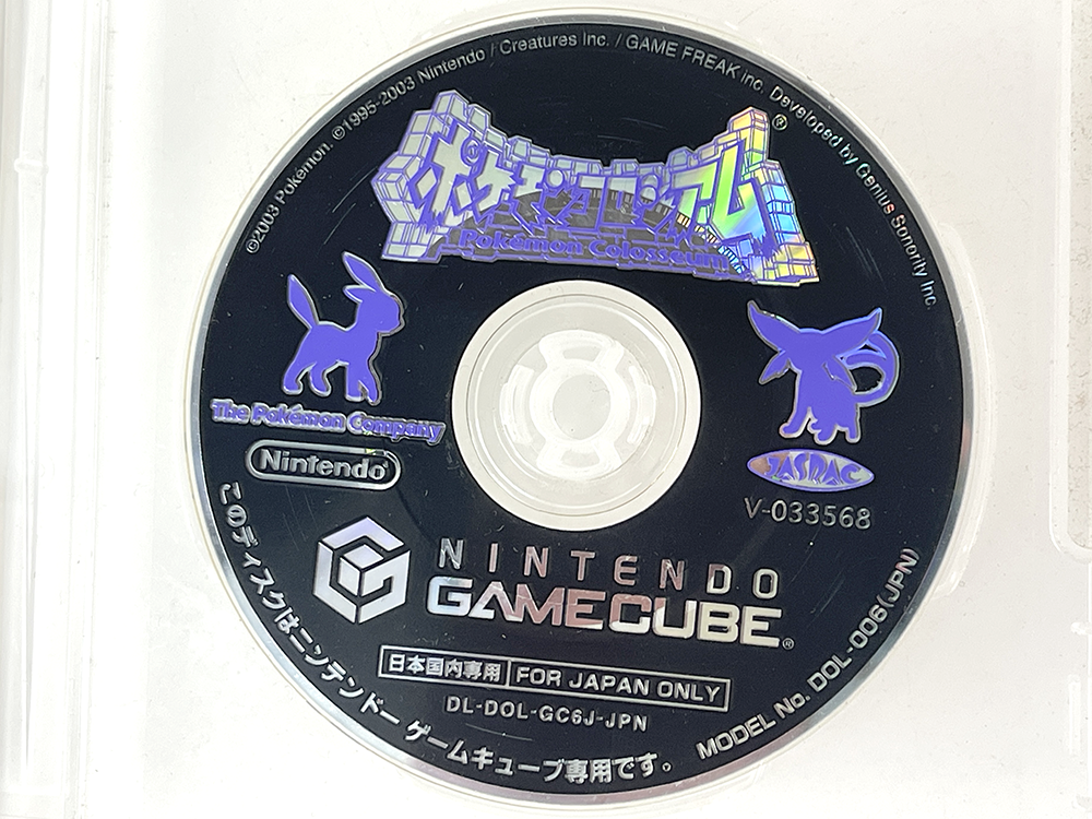 NGC Pokémon Colosseum (JPN Ver, Manual + Disk only)