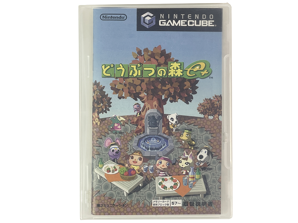 NGC Doubutsu no Mori e+/ Animal Crossing (JPN Ver, Manual +MEMORY CARD+ Disk only)