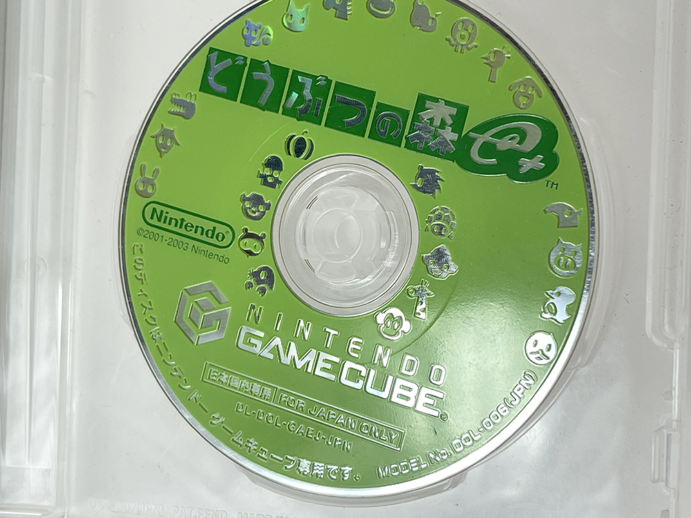 NGC Doubutsu no Mori e+/ Animal Crossing (JPN Ver, Manual +MEMORY CARD+ Disk only)
