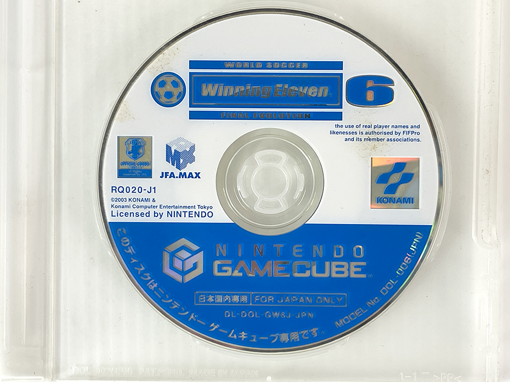 NGC Winning Eleven 6 (JPN Ver, Disk only)
