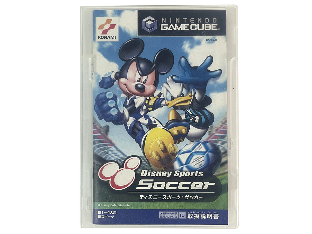 NGC Disney Sports Soccer (JPN Ver, Manual + Disk only)