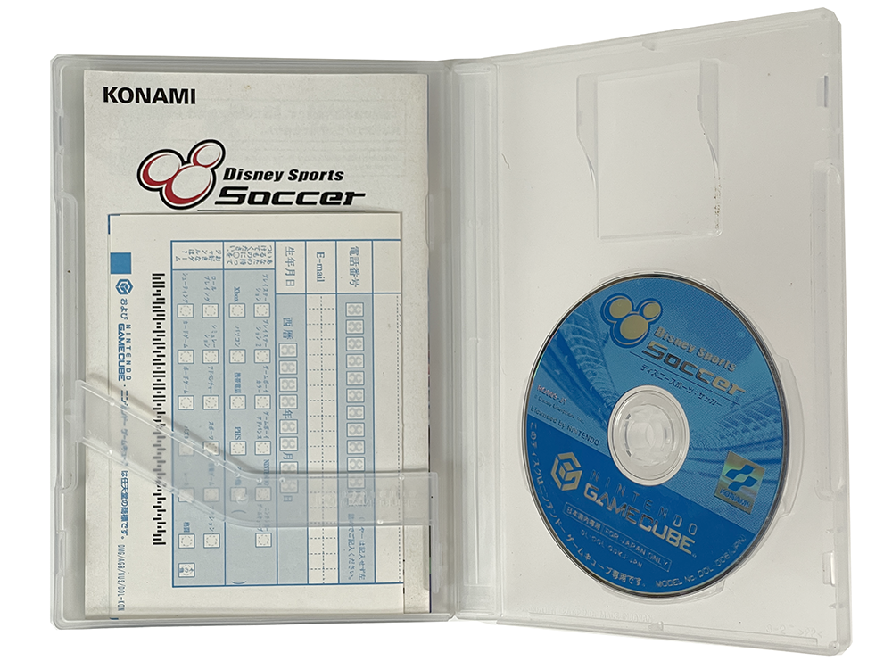 NGC Disney Sports Soccer (JPN Ver, Manual + Disk only)