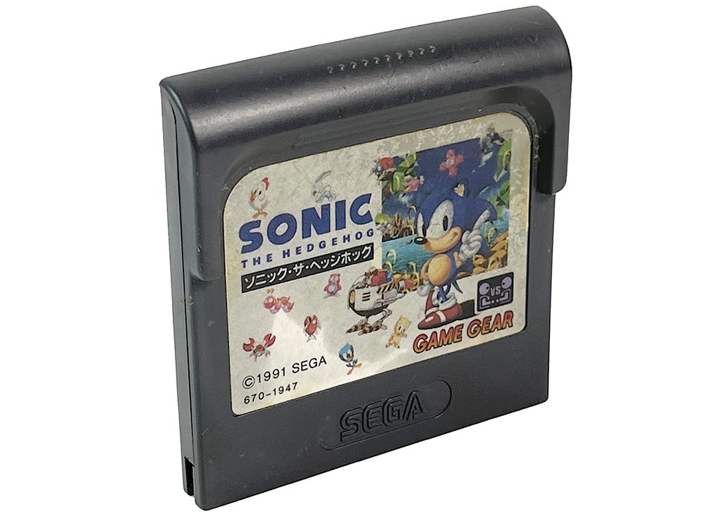 GG Sonic the Hedgehog (JPN Ver, Loose Cartridge)