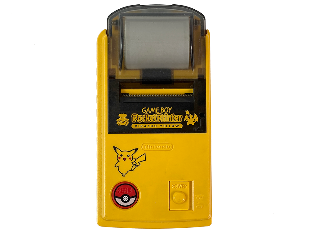 Nintendo Gameboy Color Pocket Printer (Pikachu Yellow) MGB-007 (JPN Ver)