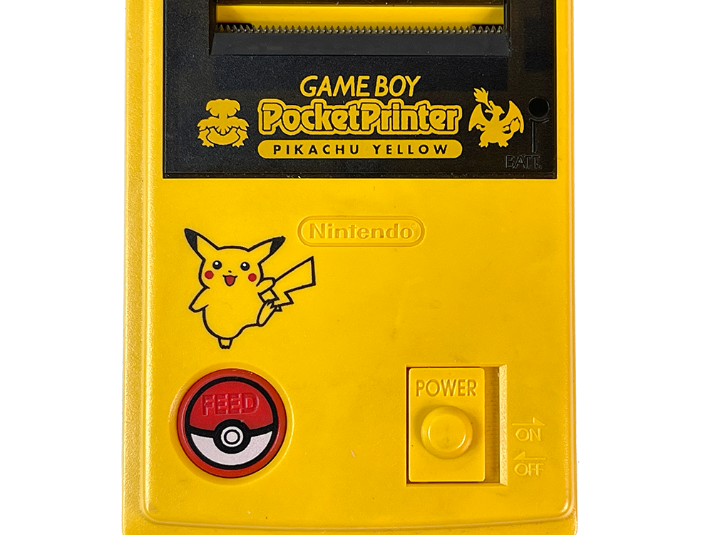 Nintendo Gameboy Color Pocket Printer (Pikachu Yellow) MGB-007 (JPN Ver)
