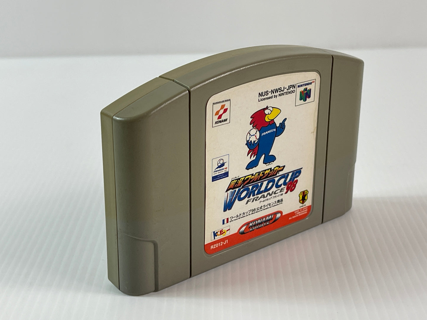 N64 Jikkyou World Soccer: World Cup France '98 (JPN Ver, loose cartridge)