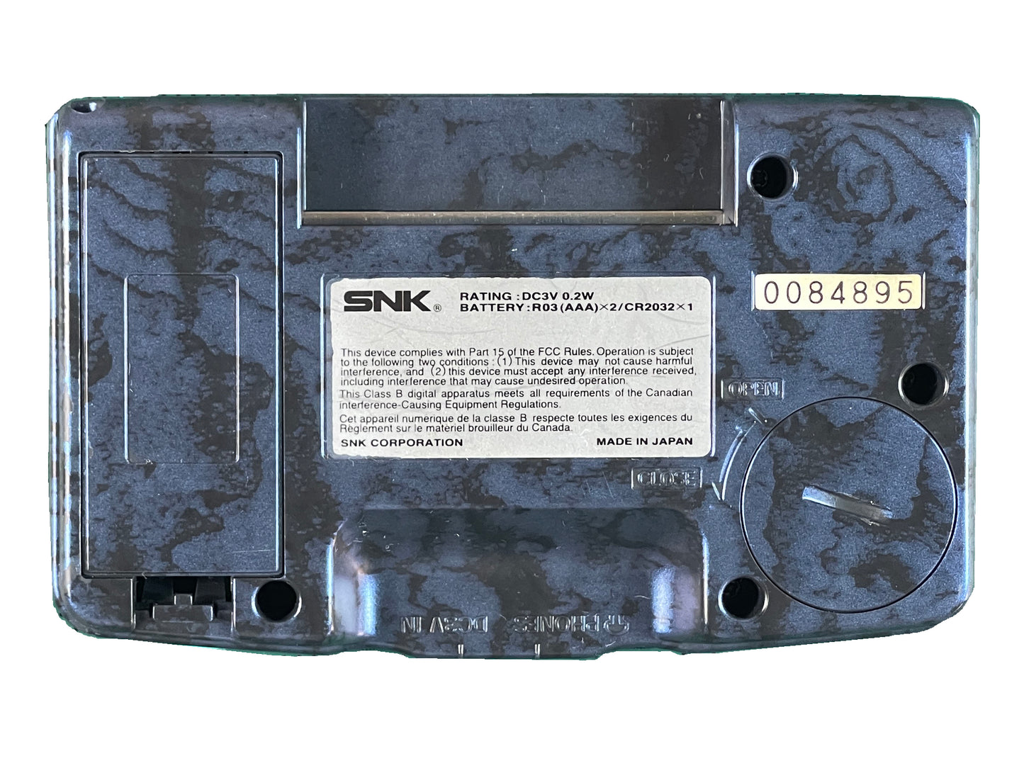 SNK Neo Geo Pocket (FOR PARTS)