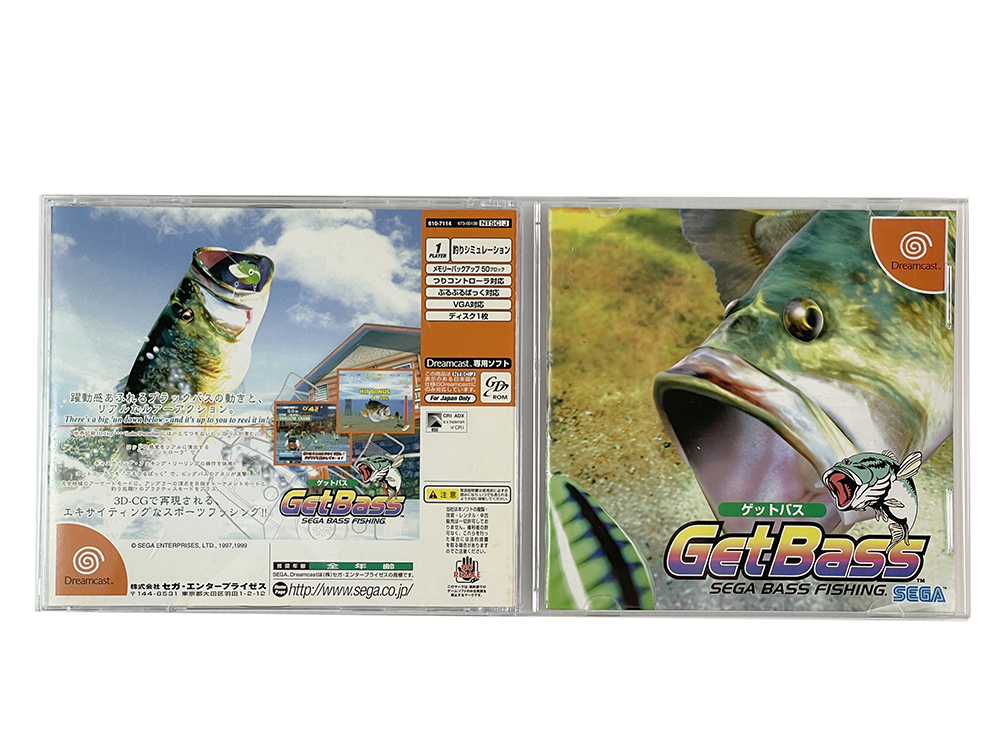 DC Get Bass: Sega Bass Fishing (JPN Ver)