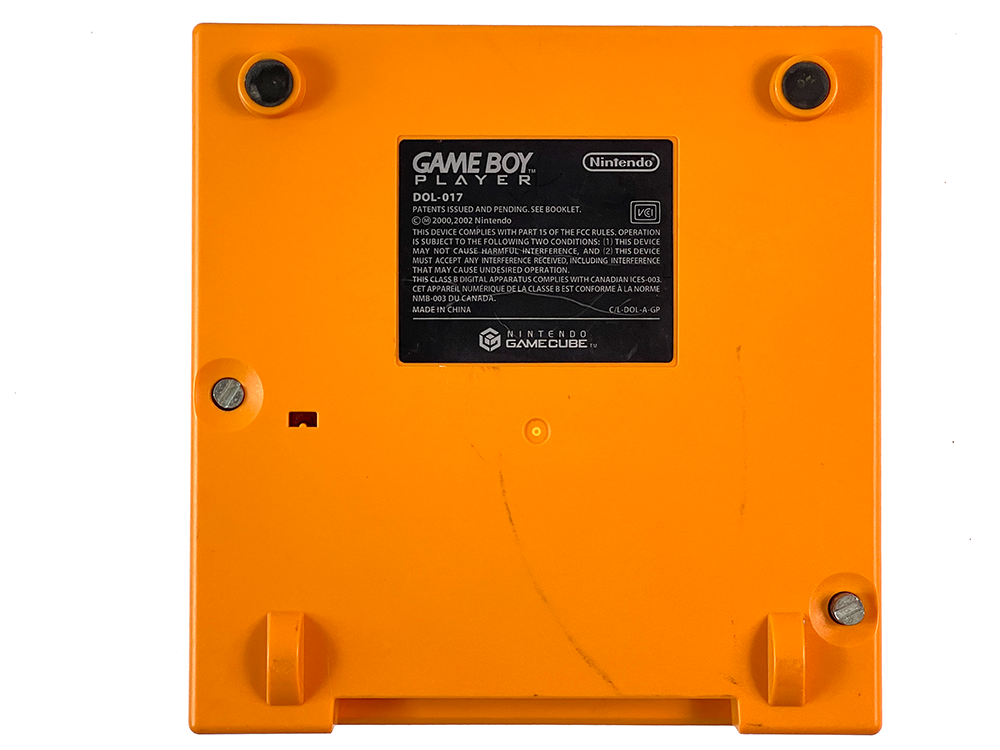 Nintendo GameCube Spice ORANGE Gameboy Player w/ Start up Disk (DOL-006 JPN Ver)