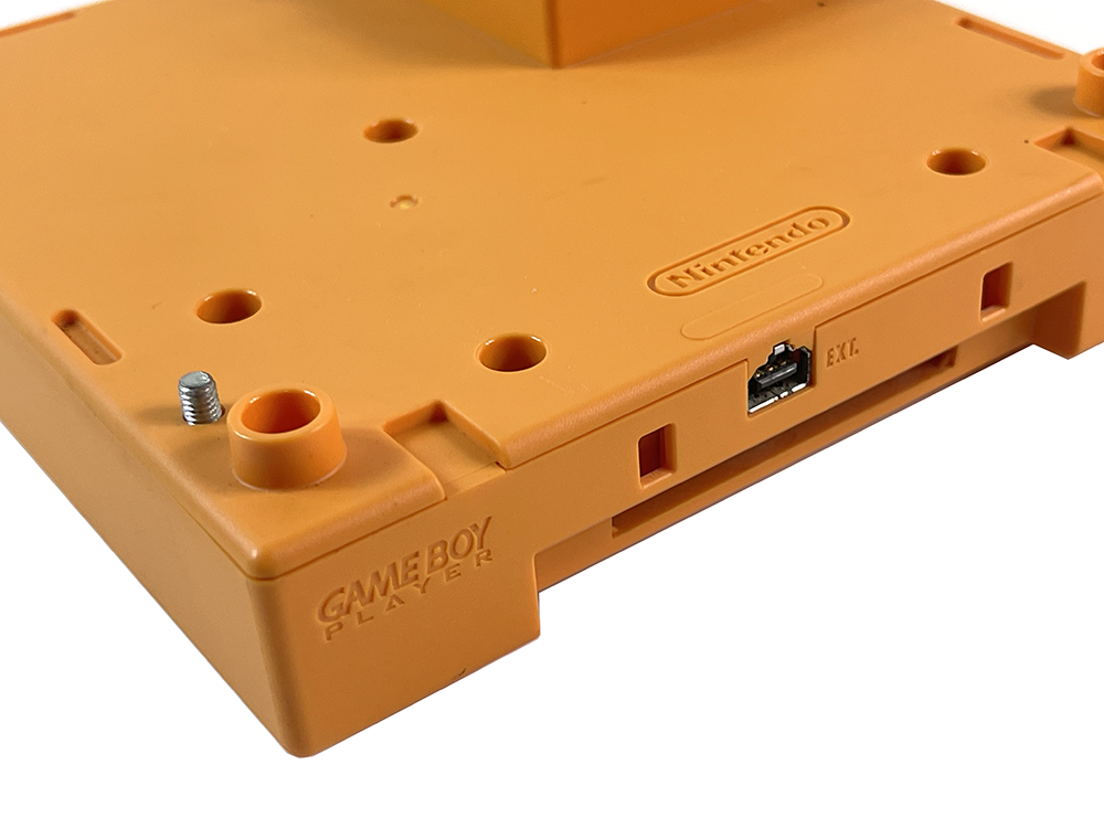 Nintendo GameCube Spice ORANGE Gameboy Player w/ Start up Disk (DOL-006 JPN Ver)