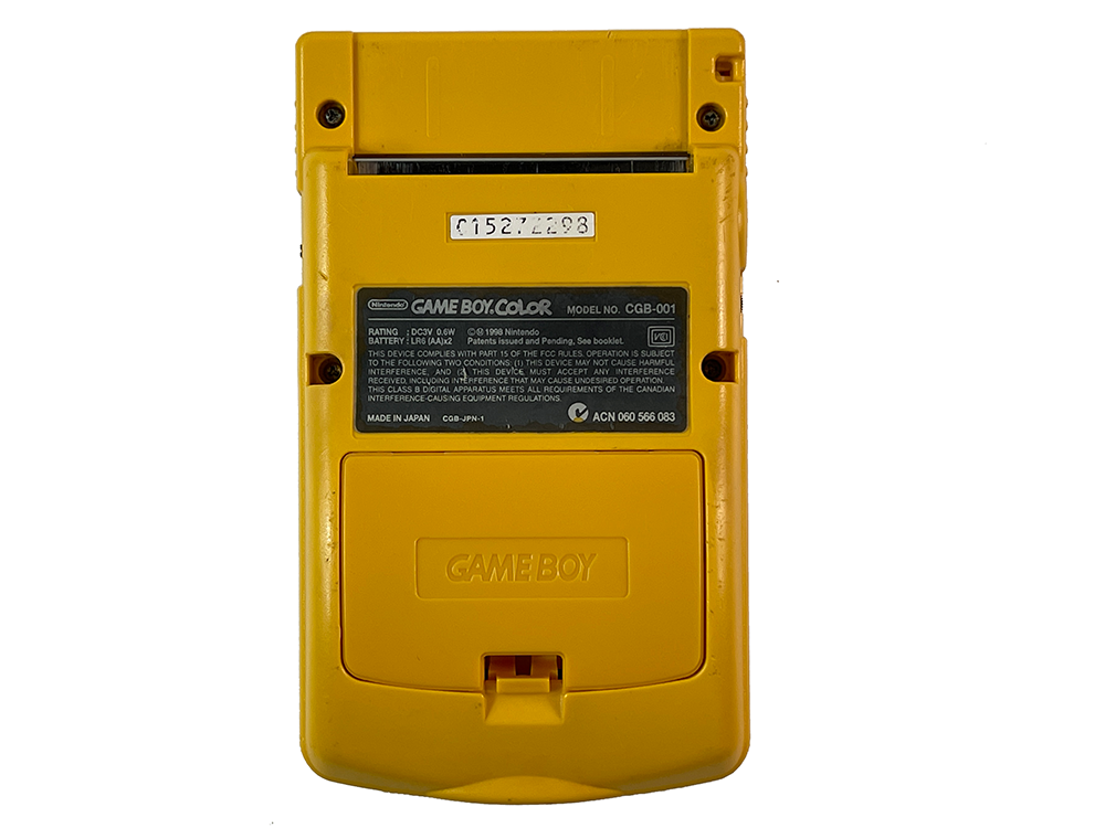 Nintendo Gameboy Color CGB-001 YELLOW (System Only)