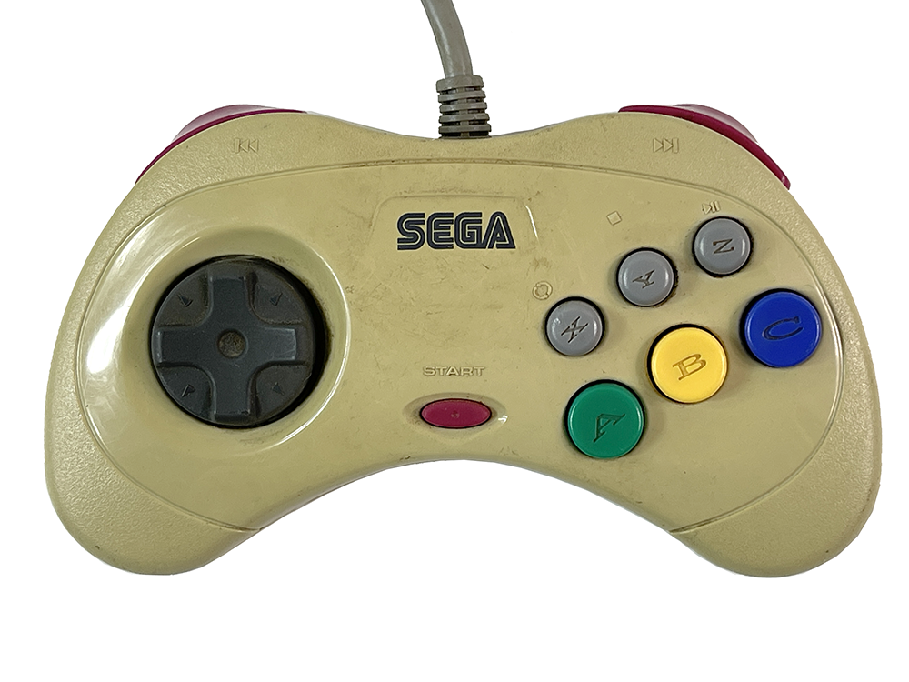 Sega Saturn Controller White HSS-0101