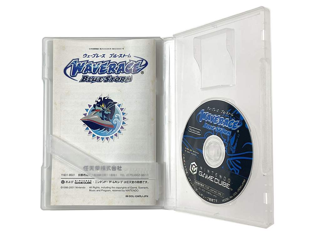 NGC WAVE RACE BLUESTORM (JPN Ver, Manual + Disk Only)