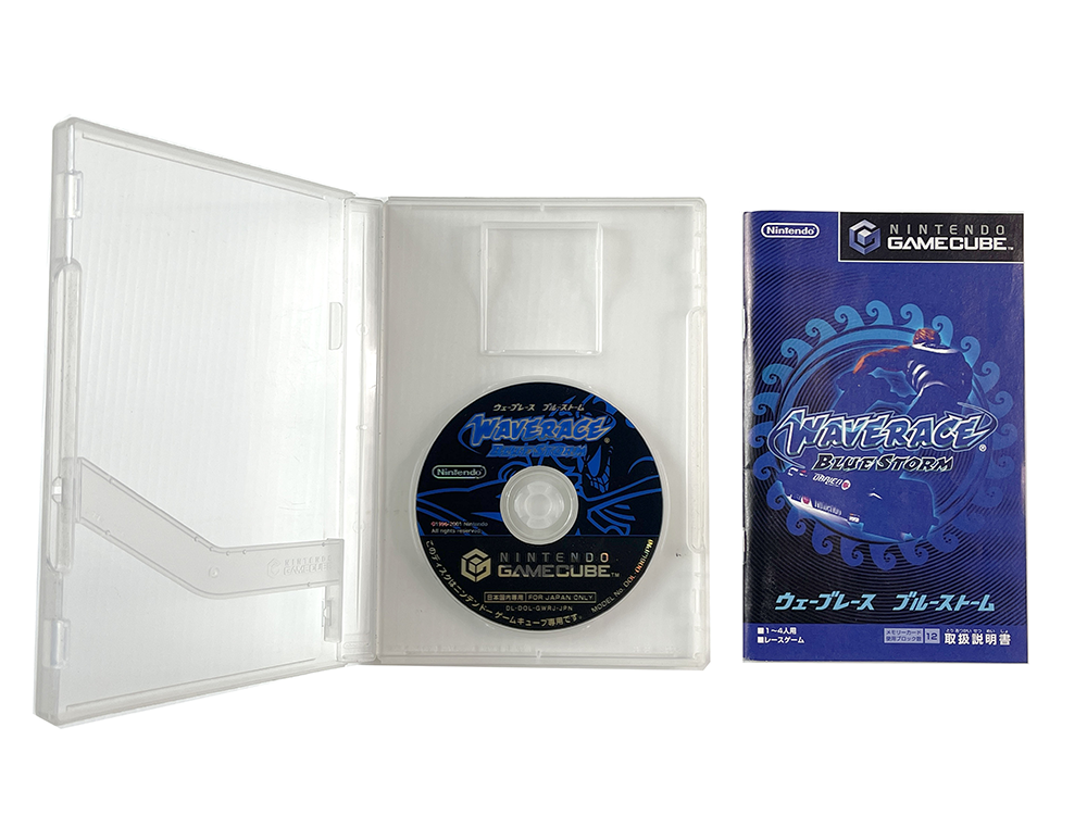 NGC WAVE RACE BLUESTORM (JPN Ver, Manual + Disk Only)