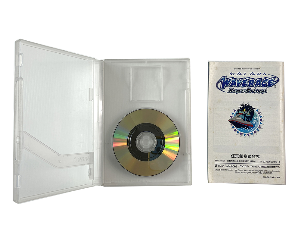 NGC WAVE RACE BLUESTORM (JPN Ver, Manual + Disk Only)