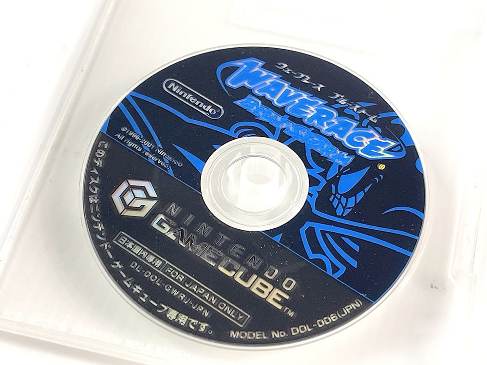 NGC WAVE RACE BLUESTORM (JPN Ver, Manual + Disk Only)
