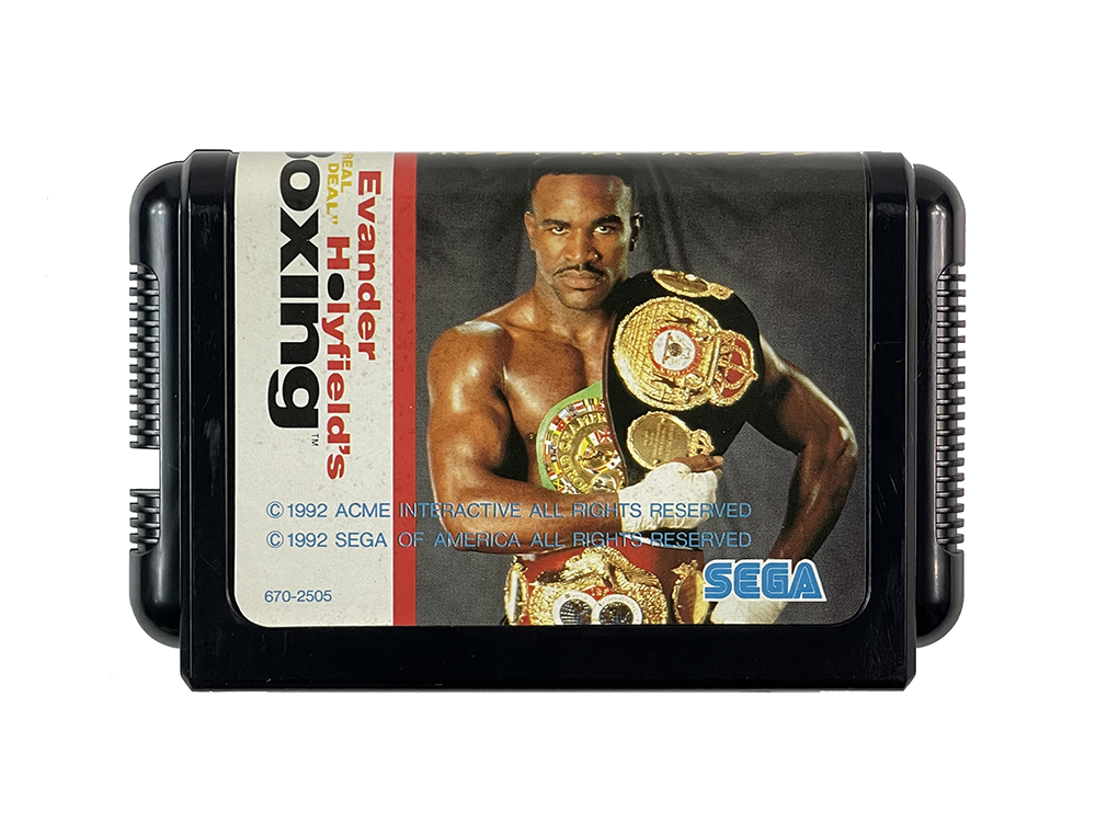 MD Evander Holyfield's BOXING (JPN Ver)