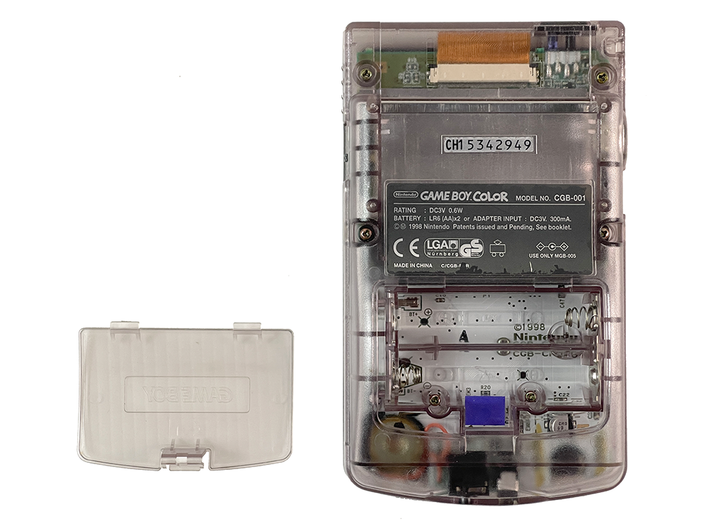 Nintendo Gameboy Color Atomic Purple CGB-001 CGB-EUR W/ Pocket Camera MGB-006 JPN