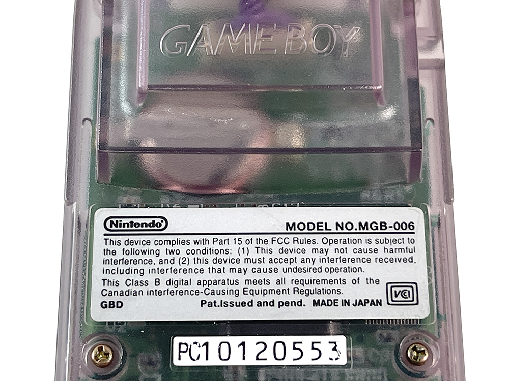 Nintendo Gameboy Color Atomic Purple CGB-001 CGB-EUR W/ Pocket Camera MGB-006 JPN
