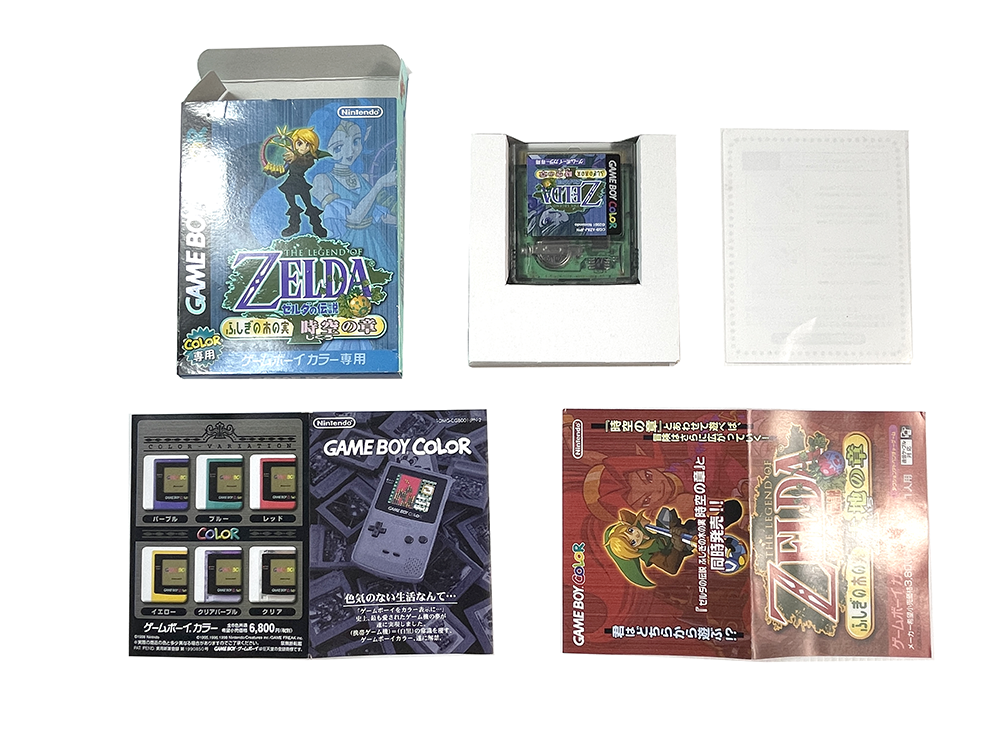 GBC The Legend of Zelda Oracle of Ages (JPN Ver)
