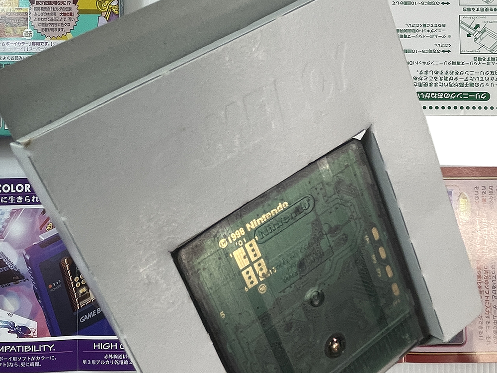 GBC The Legend of Zelda Oracle of Ages (JPN Ver)