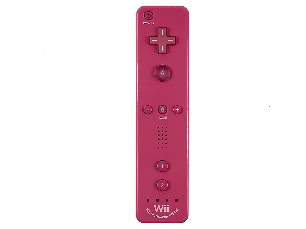 Nintendo Wii Controller + Wii MotionPlus PINK RVL-036 (JPN Ver)