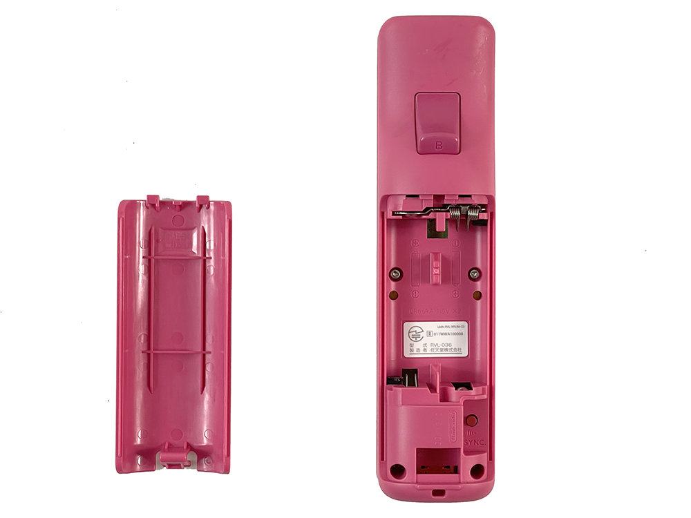 Nintendo Wii Controller + Wii MotionPlus PINK RVL-036 (JPN Ver)