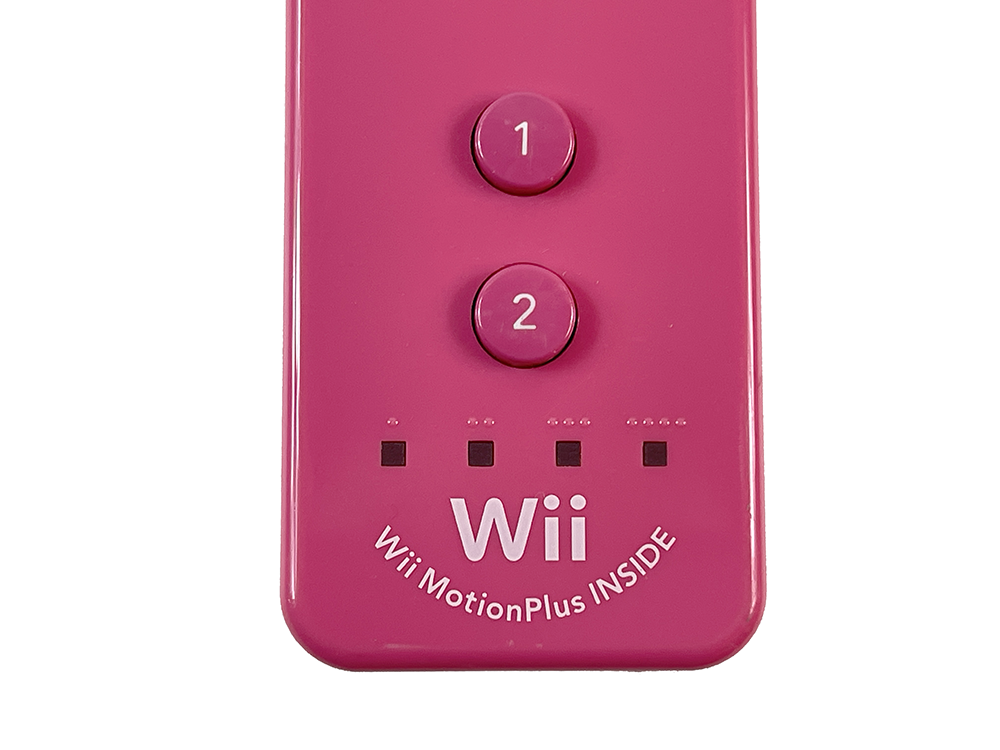 Nintendo Wii Controller + Wii MotionPlus PINK RVL-036 (JPN Ver)