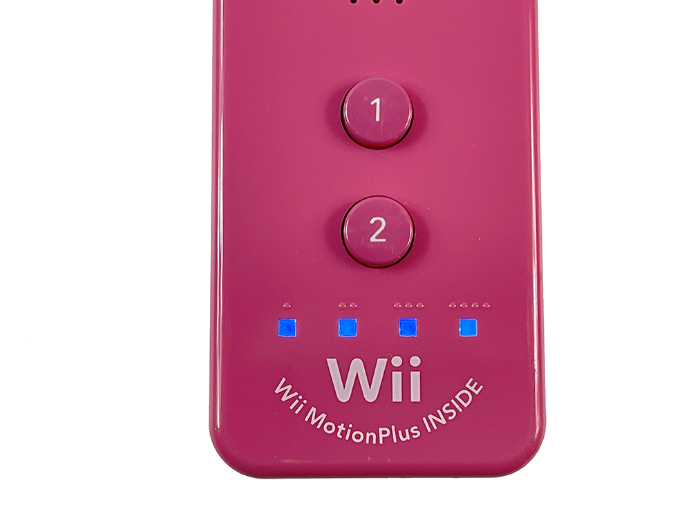 Nintendo Wii Controller + Wii MotionPlus PINK RVL-036 (JPN Ver)