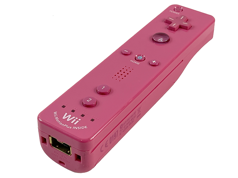 Nintendo Wii Controller + Wii MotionPlus PINK RVL-036 (JPN Ver)