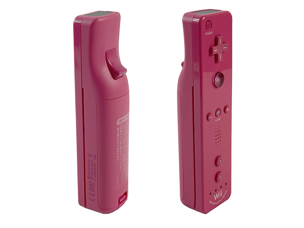 Nintendo Wii Controller + Wii MotionPlus PINK RVL-036 (JPN Ver)