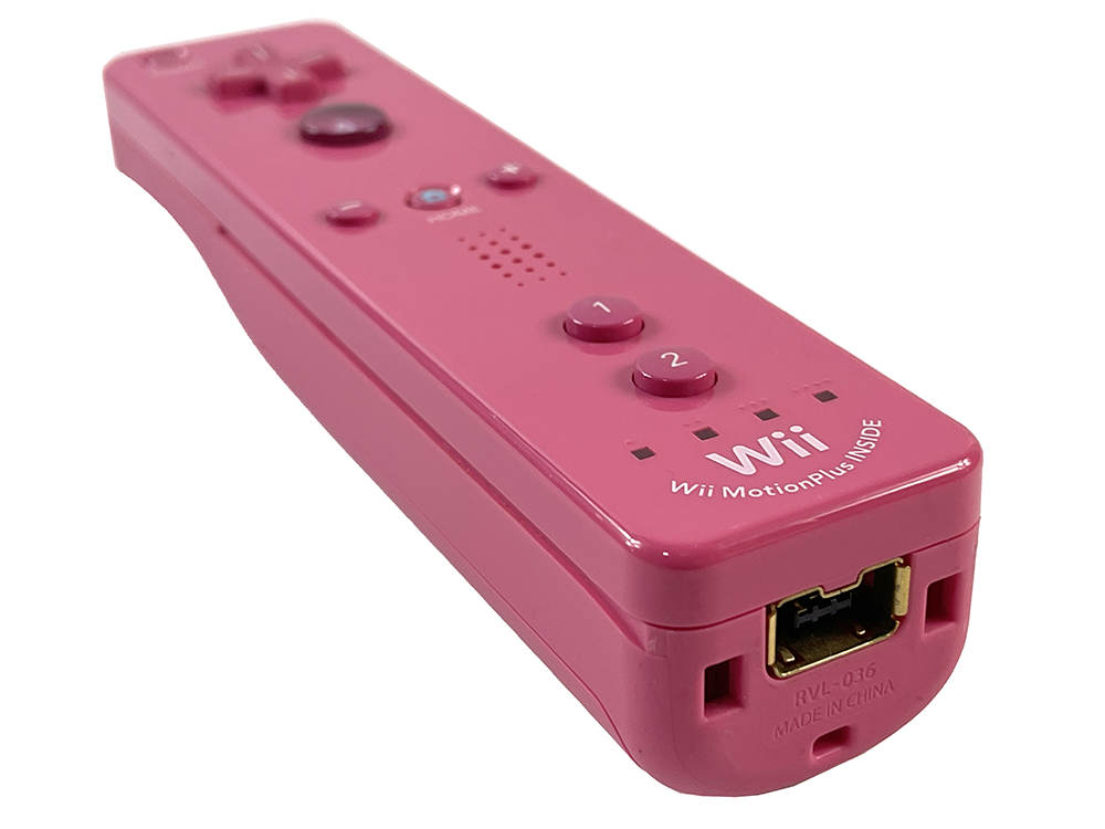 Nintendo Wii Controller + Wii MotionPlus PINK RVL-036 (JPN Ver)