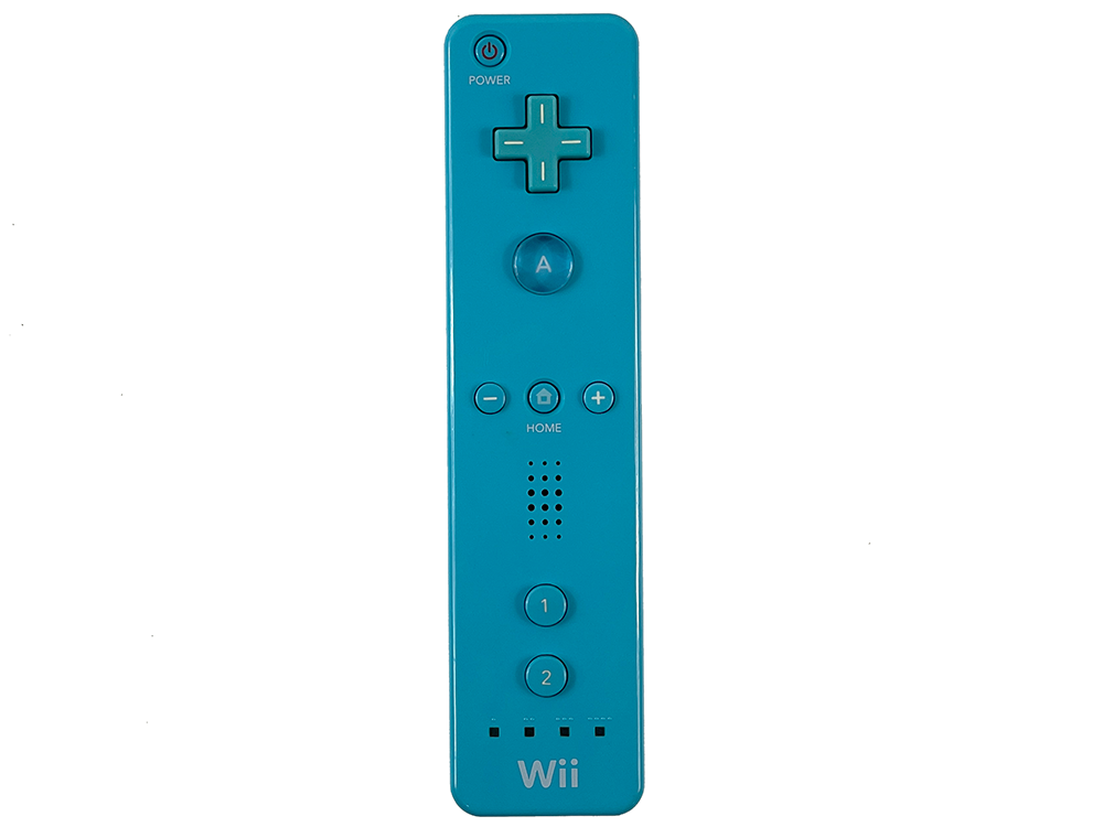 Nintendo Wii Controller + Wii MotionPlus Blue RVL-003 (JPN Ver)