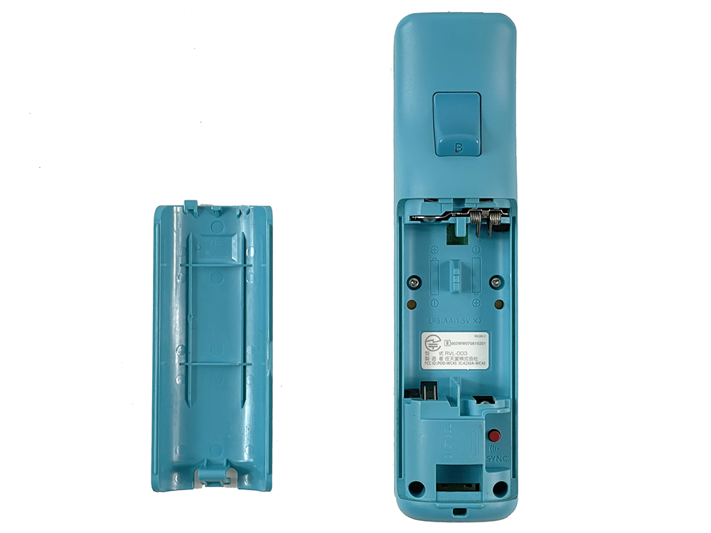 Nintendo Wii Controller + Wii MotionPlus Blue RVL-003 (JPN Ver)