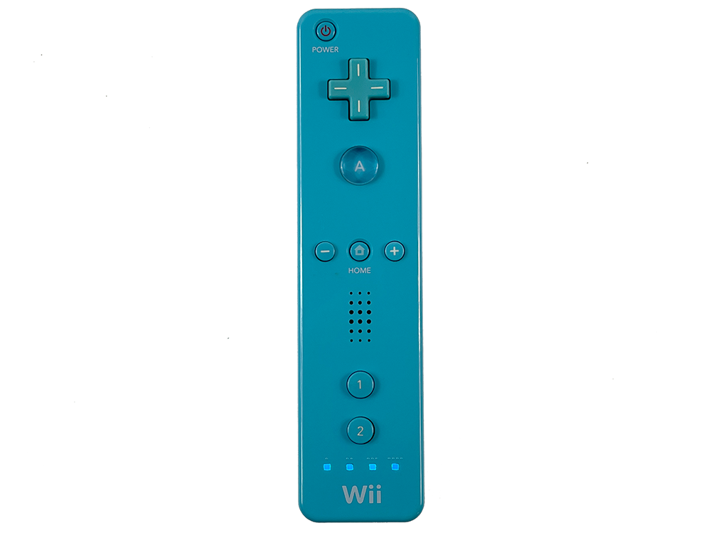 Nintendo Wii Controller + Wii MotionPlus Blue RVL-003 (JPN Ver)
