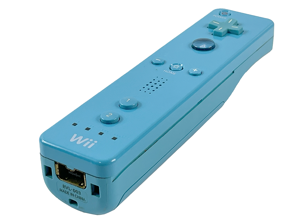 Nintendo Wii Controller + Wii MotionPlus Blue RVL-003 (JPN Ver)