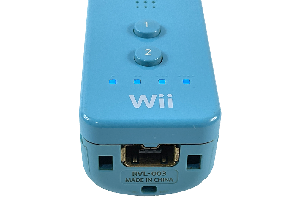 Nintendo Wii Controller + Wii MotionPlus Blue RVL-003 (JPN Ver)