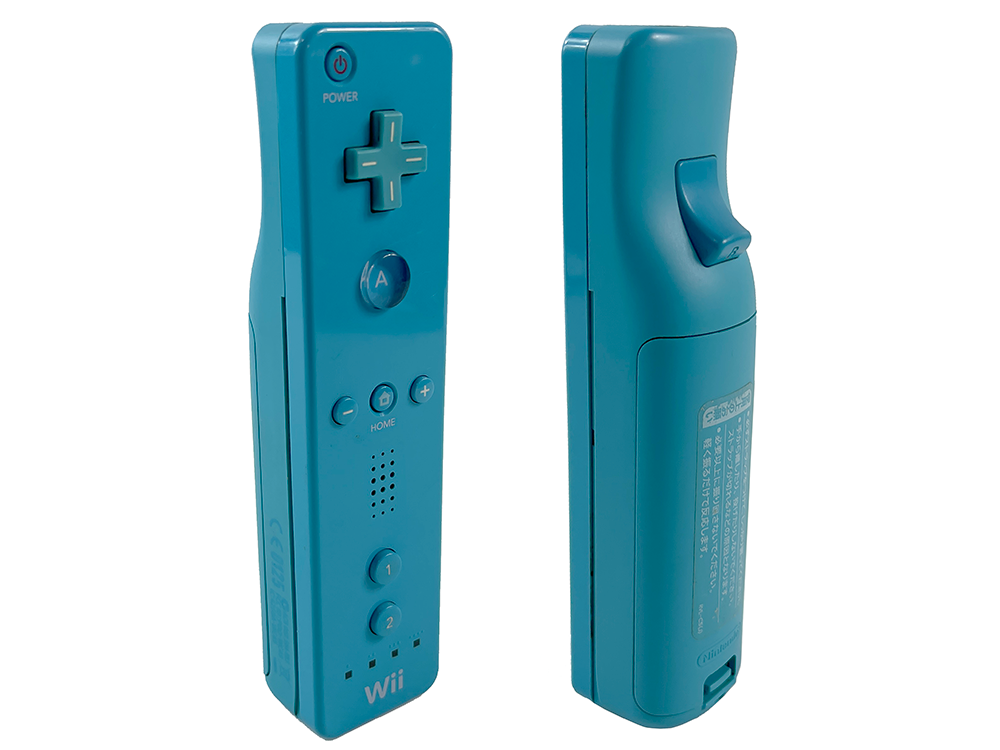 Nintendo Wii Controller + Wii MotionPlus Blue RVL-003 (JPN Ver)