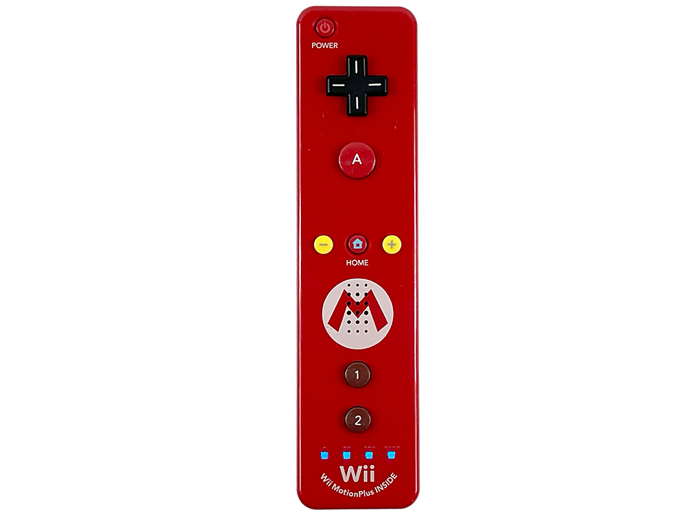 Nintendo Wii Controller + Wii MotionPlus MARIO RVL-036 (JPN Ver)