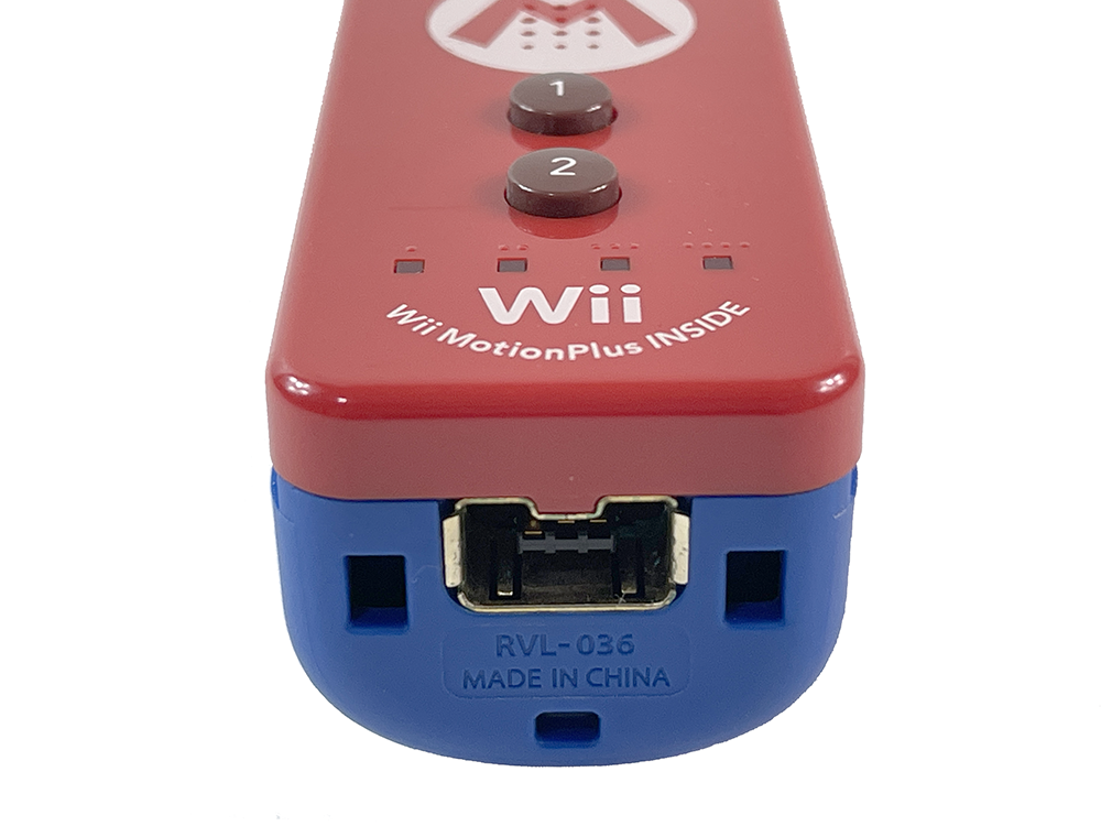 Nintendo Wii Controller + Wii MotionPlus MARIO RVL-036 (JPN Ver)
