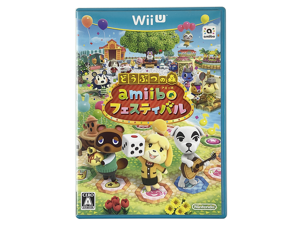 WII U Animal Crossing: Amiibo Festival (JPN Ver)