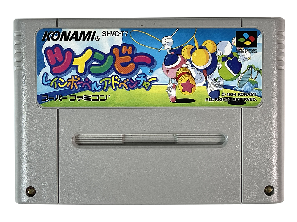 SFC Twin Bee Rainbow Bell Adventure (JPN Ver, Loose Cartridge)