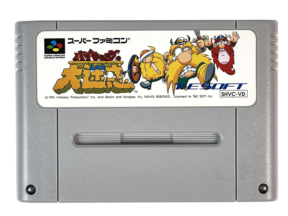 SFC Viking no Daimeiwaku/ Lost Viking (JPN Ver, Loose Cartridge)