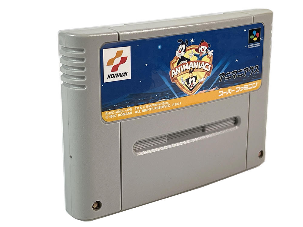 SFC Animaniacs (JPN Ver, Loose Cartridge)
