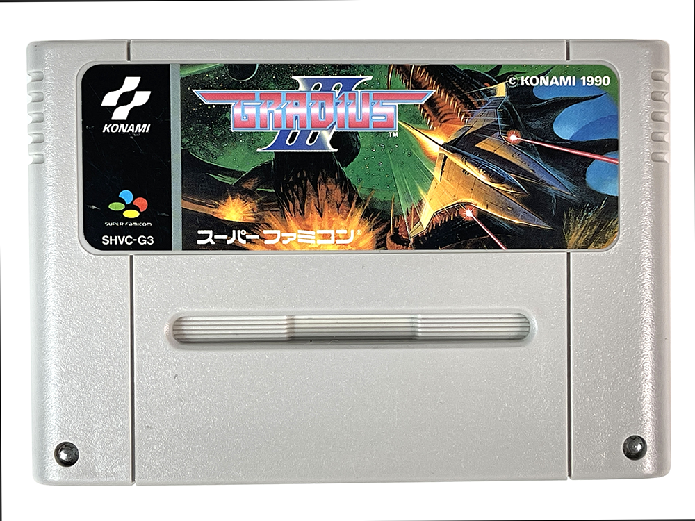 SFC Gradius III (JPN Ver, Loose Cartridge)