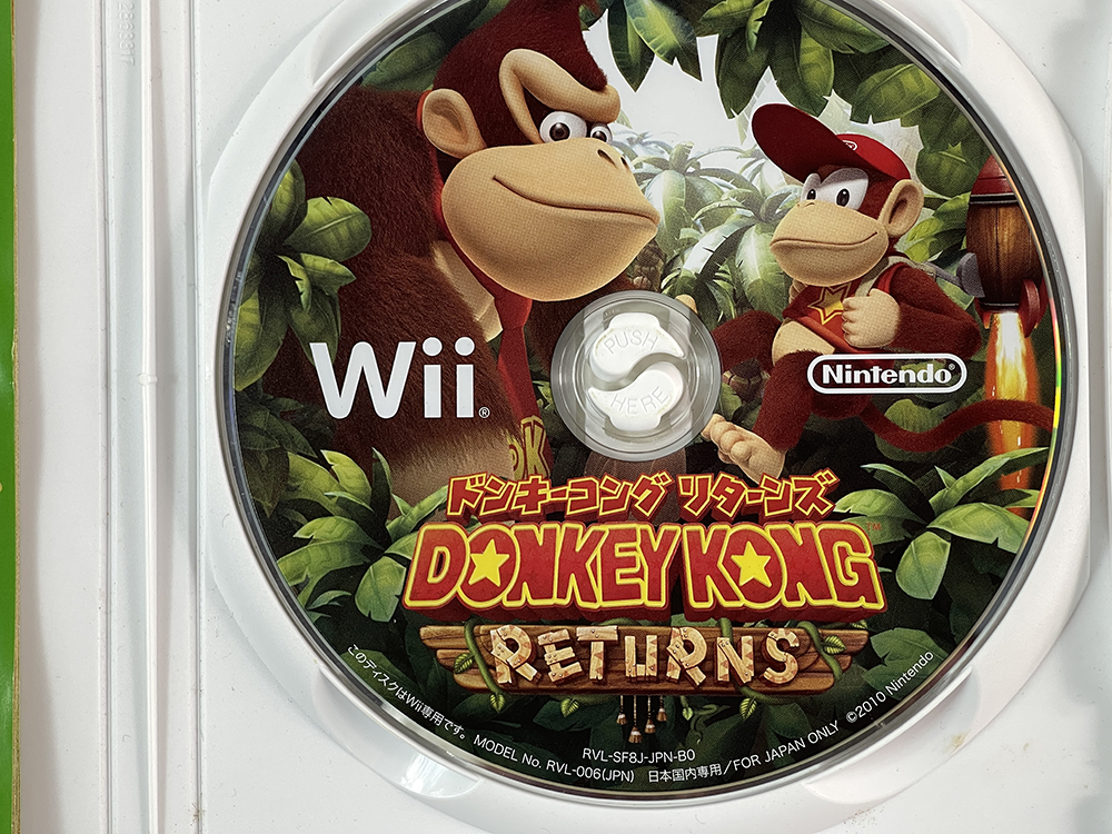 WII Donkey Kong Country Returns(JPN Ver)