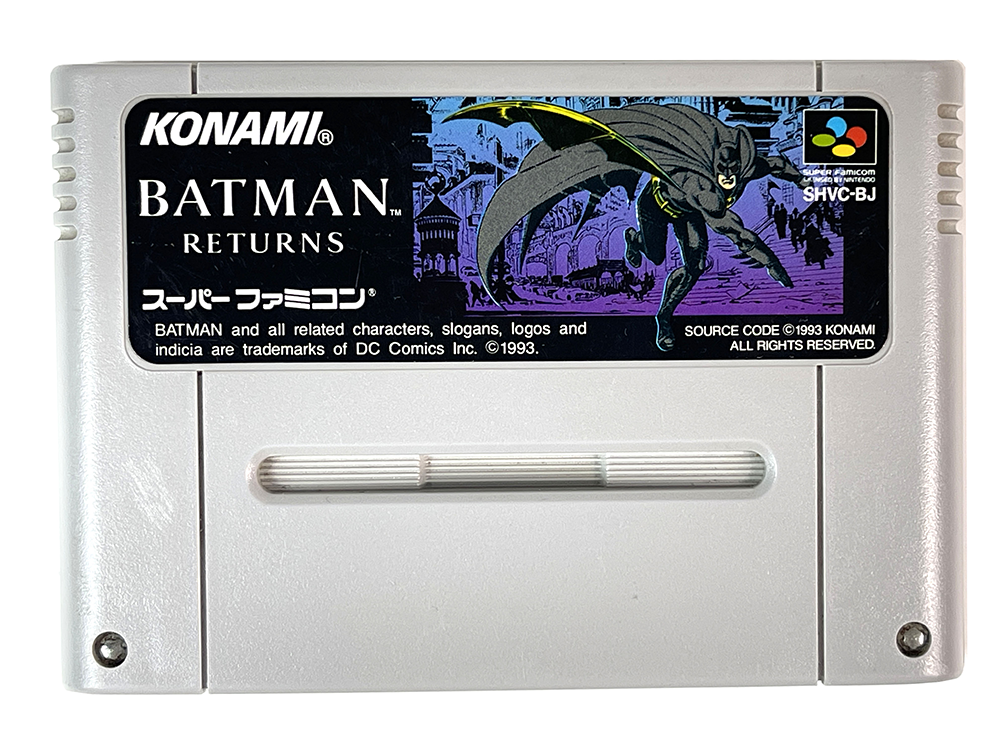 SFC Batman Returns (JPN Ver, Loose Cartridge)
