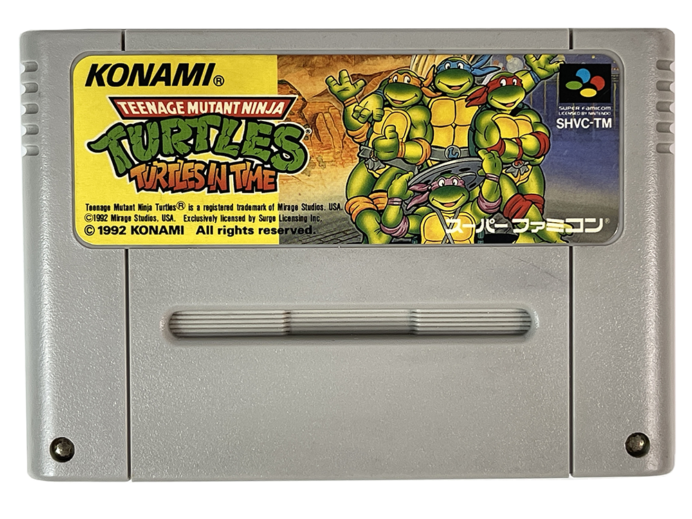SFC TMNT Teenage Mutant Ninja Turtles in Time Loose Cartridge (JPN Ver)