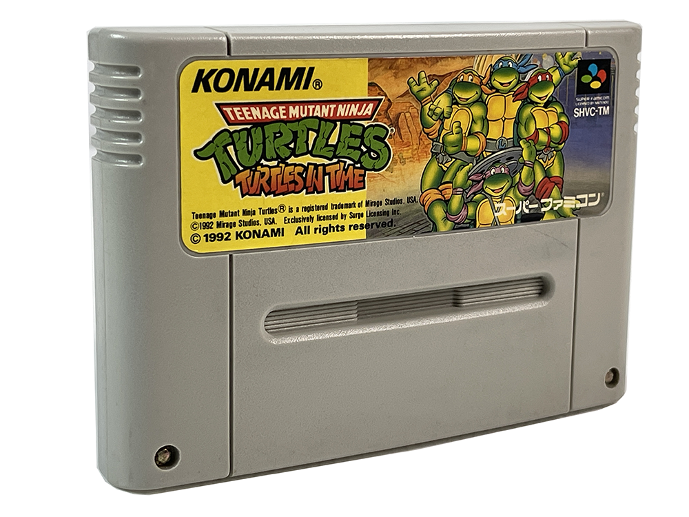 SFC TMNT Teenage Mutant Ninja Turtles in Time Loose Cartridge (JPN Ver)