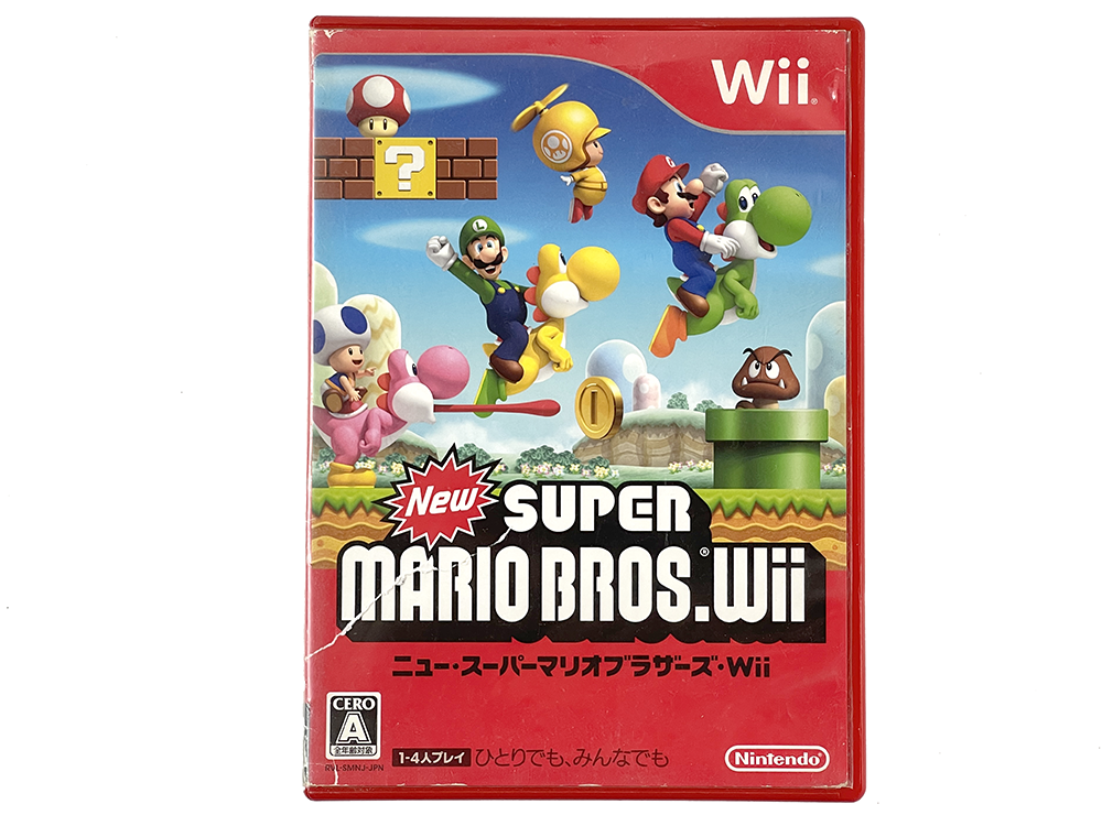 WII New Super Mario Bros. Wii (JPN Ver)